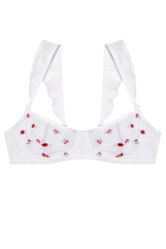Pomme Underwire Bra- White
