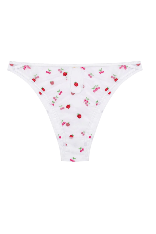 Le Petit Trou Underwear Pomme Cut Briefs- White