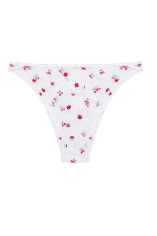 Pomme Cut Briefs- White