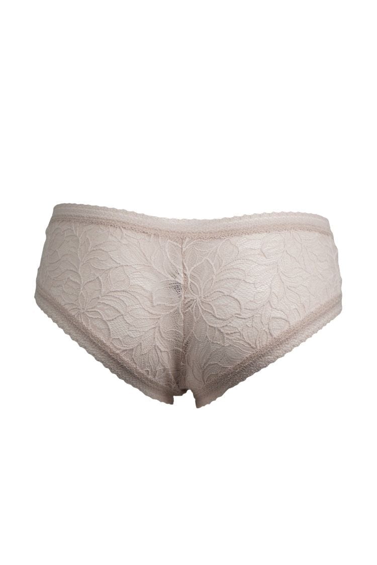Leonisa Cheeky Floral Lace Cheeky Panty- Nude