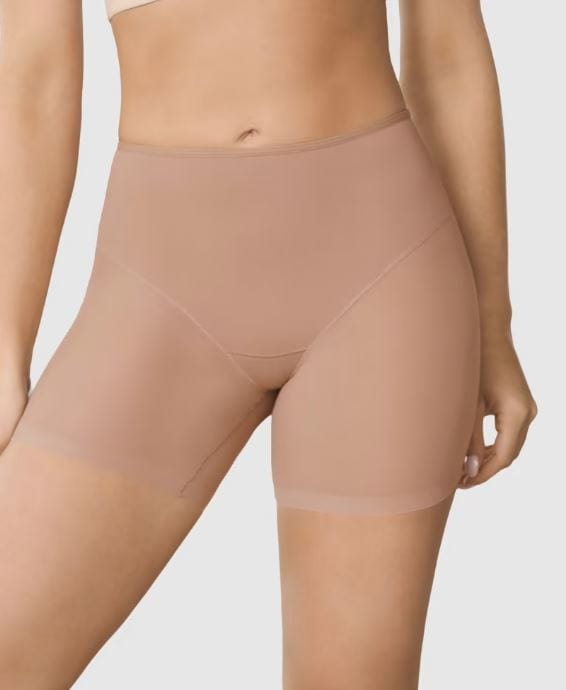 Leonisa Shapewear Truly Undetectable Sheer Shaper Short - Natural