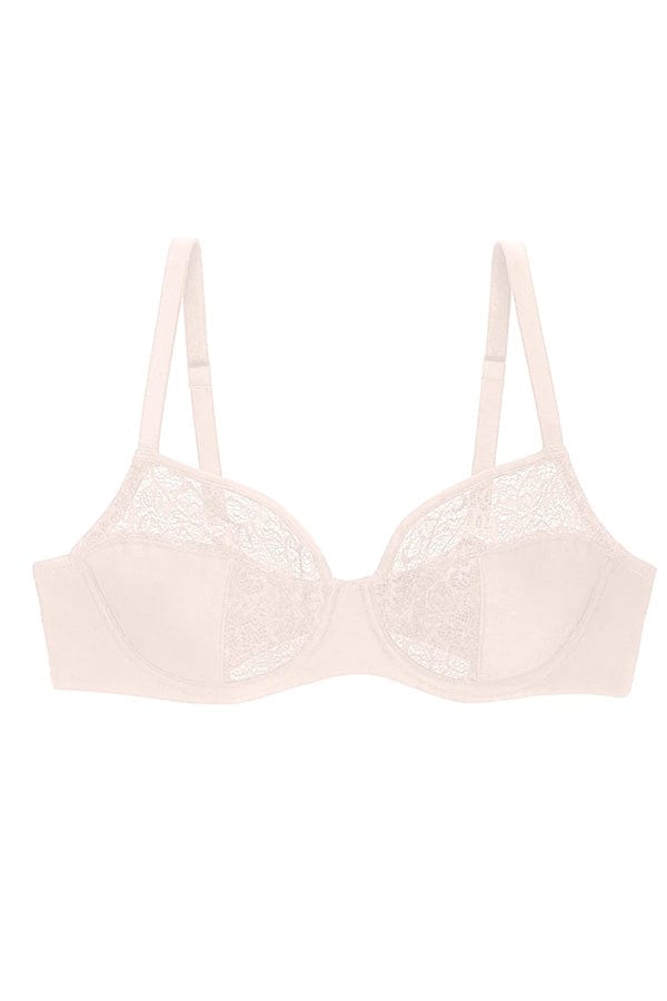 Liberté T-shirt Crosby Micro-Jersey Demi Bra- Blush