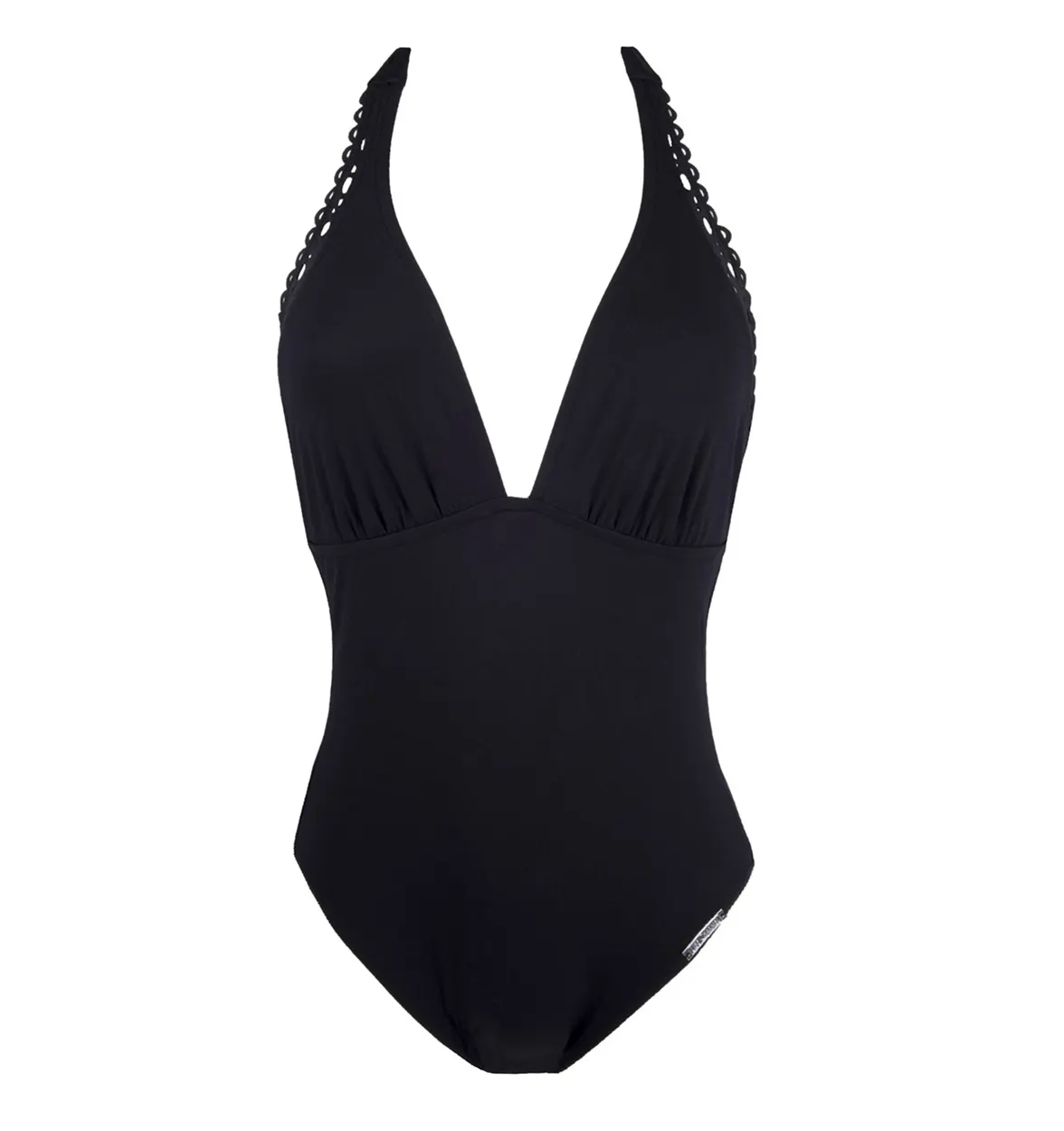 Lise Charmel Swimwear Noir / S Ajourage Plunging Back Swimsuit