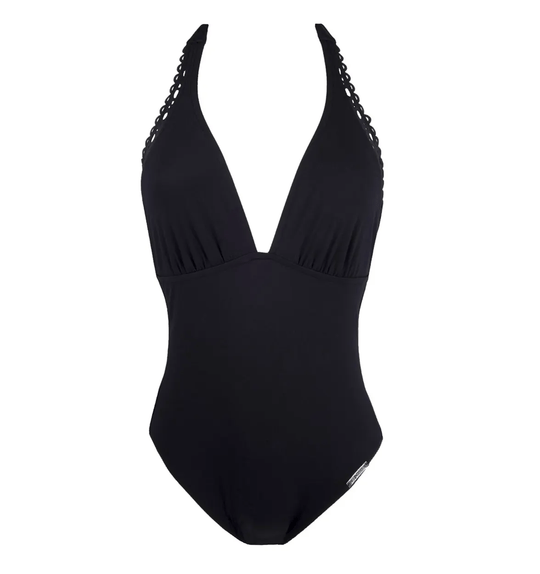 Ajourage Plunging Back Swimsuit
