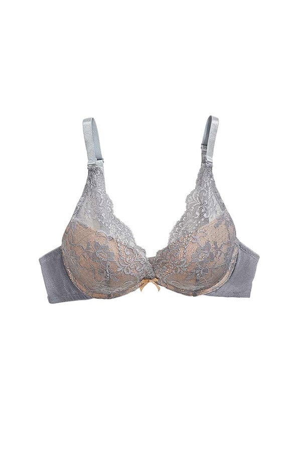 Little Bra Company Push-up Lucia Bra- Slate