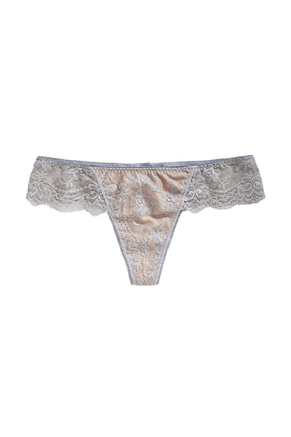 Little Bra Company Thong Lucia Thong- Slate