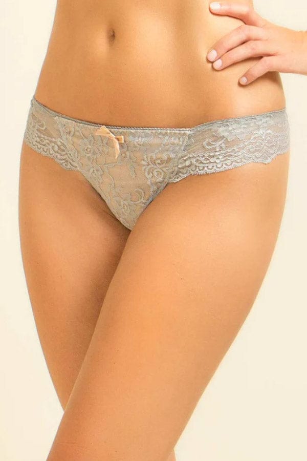 Little Bra Company Thong Lucia Thong- Slate