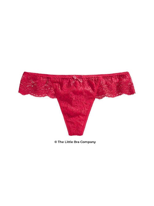 Little Bra Company Thongs Lucia Thong- Red