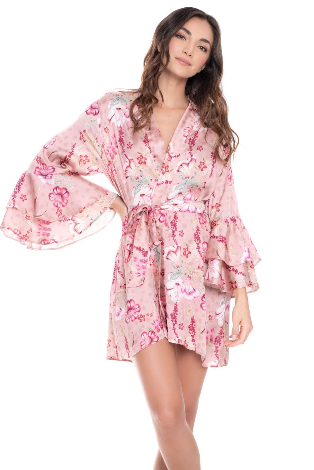 Livenza Robes Plum / One Size Gardenia Plum Robe