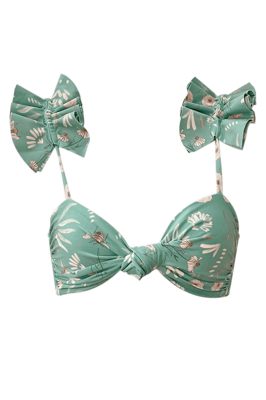 Sussaro y Manzanilla Bikini Top Garden Bee Ritual