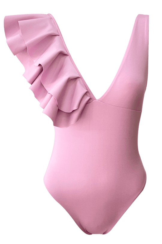 Bailame V-Cut One Piece Lilac