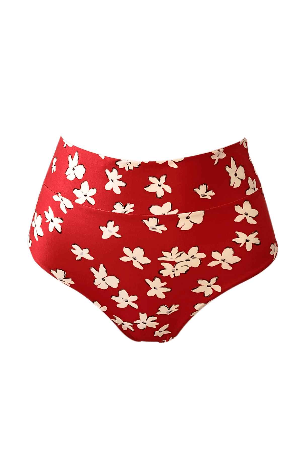 Mio Coral Swimwear Tierra / M Vanilla del Sur High Waist Bikini Bottom