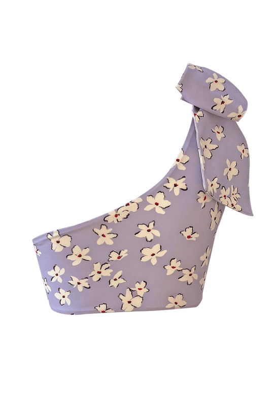 Victoria One Shoulder Top Vanilla