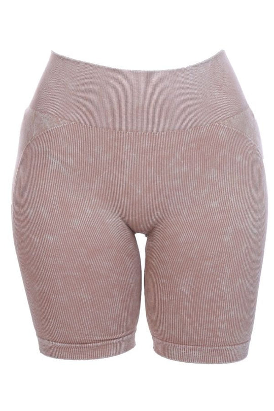BFF Seamless Biker Short - Mud