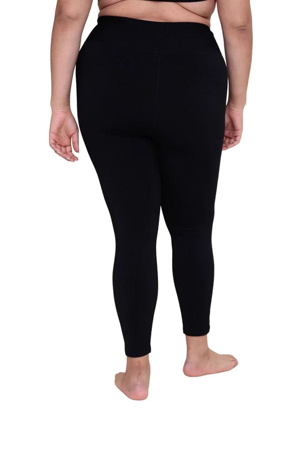 Mono B Activewear Define High-Rise Performance Leggings - Black