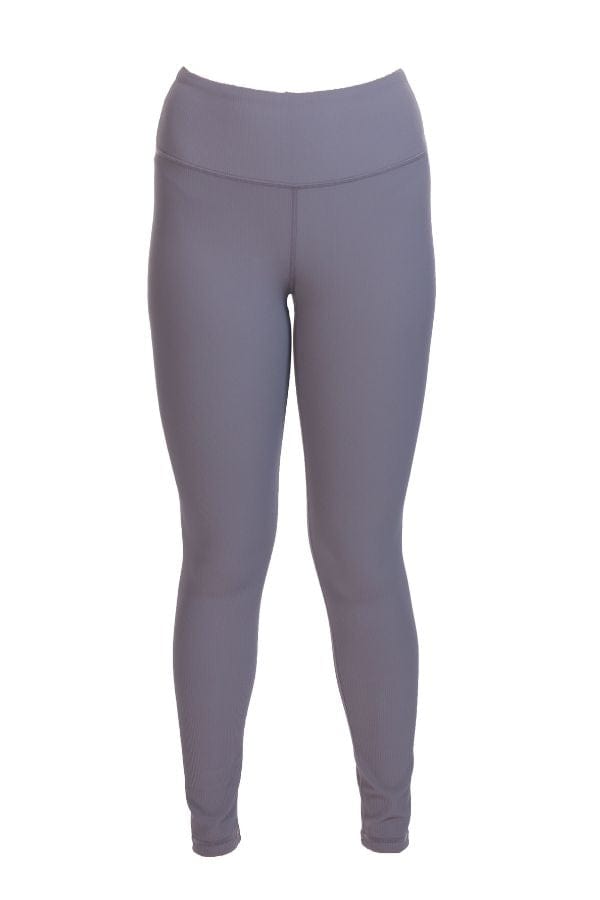 Mono B Activewear Micro Ribbed Highwaist Leggings - Arcane