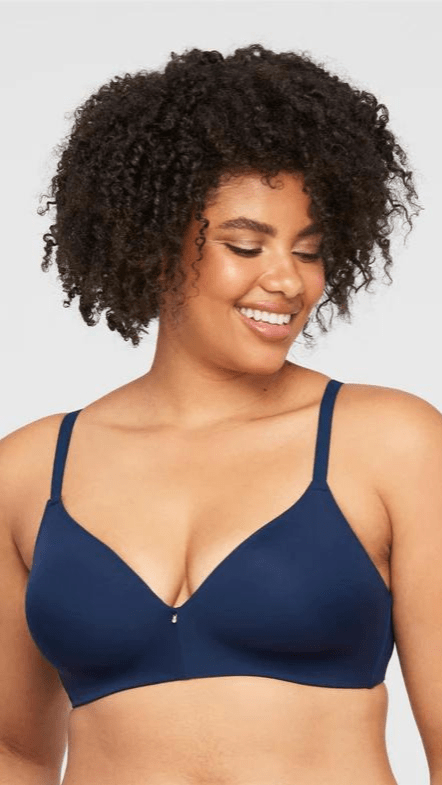 Montelle Bras Gemstone Blue / 32 A Wire-Free T-Shirt Bra- Gemstone Blue