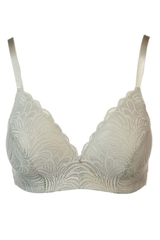 London Fog Wire-Free Bra- Sage