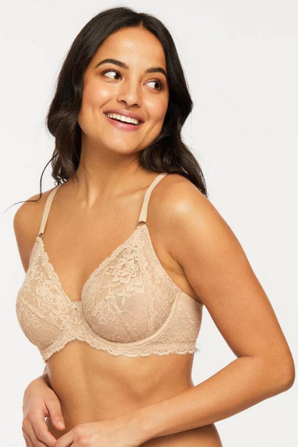 Montelle Bras Muse Full Cup Lace Bra- Sand
