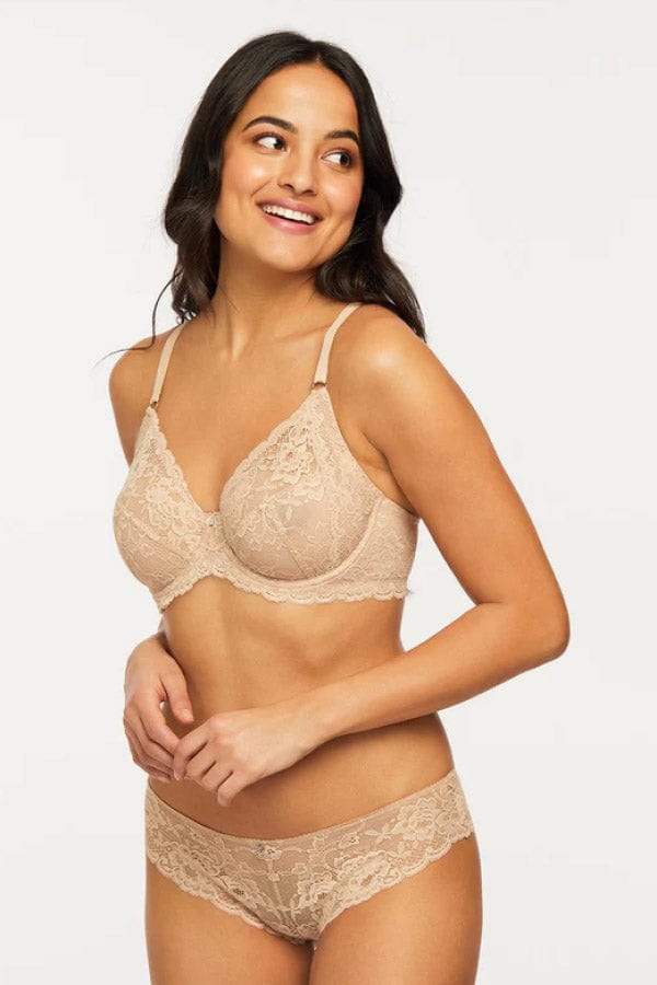 Montelle Bras Muse Full Cup Lace Bra- Sand