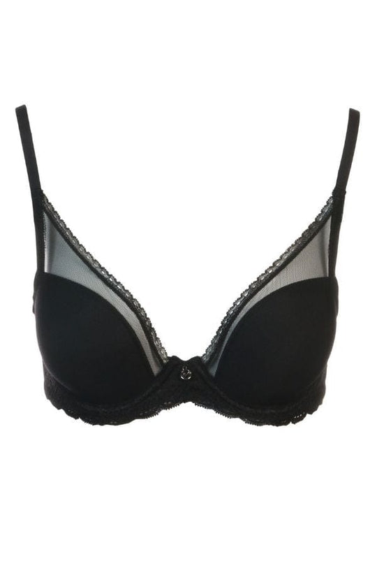 Mystique Plunge Bra- Black