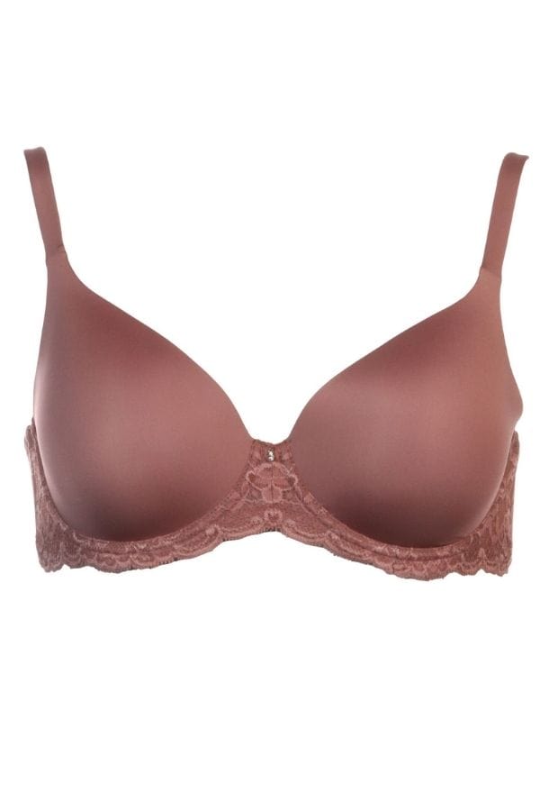 Montelle Bras Pure Plus Full Coverage T-Shirt Bra- Pecan