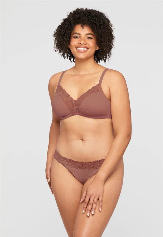 Wire-Free Dream Bra- Pecan - Chérie Amour