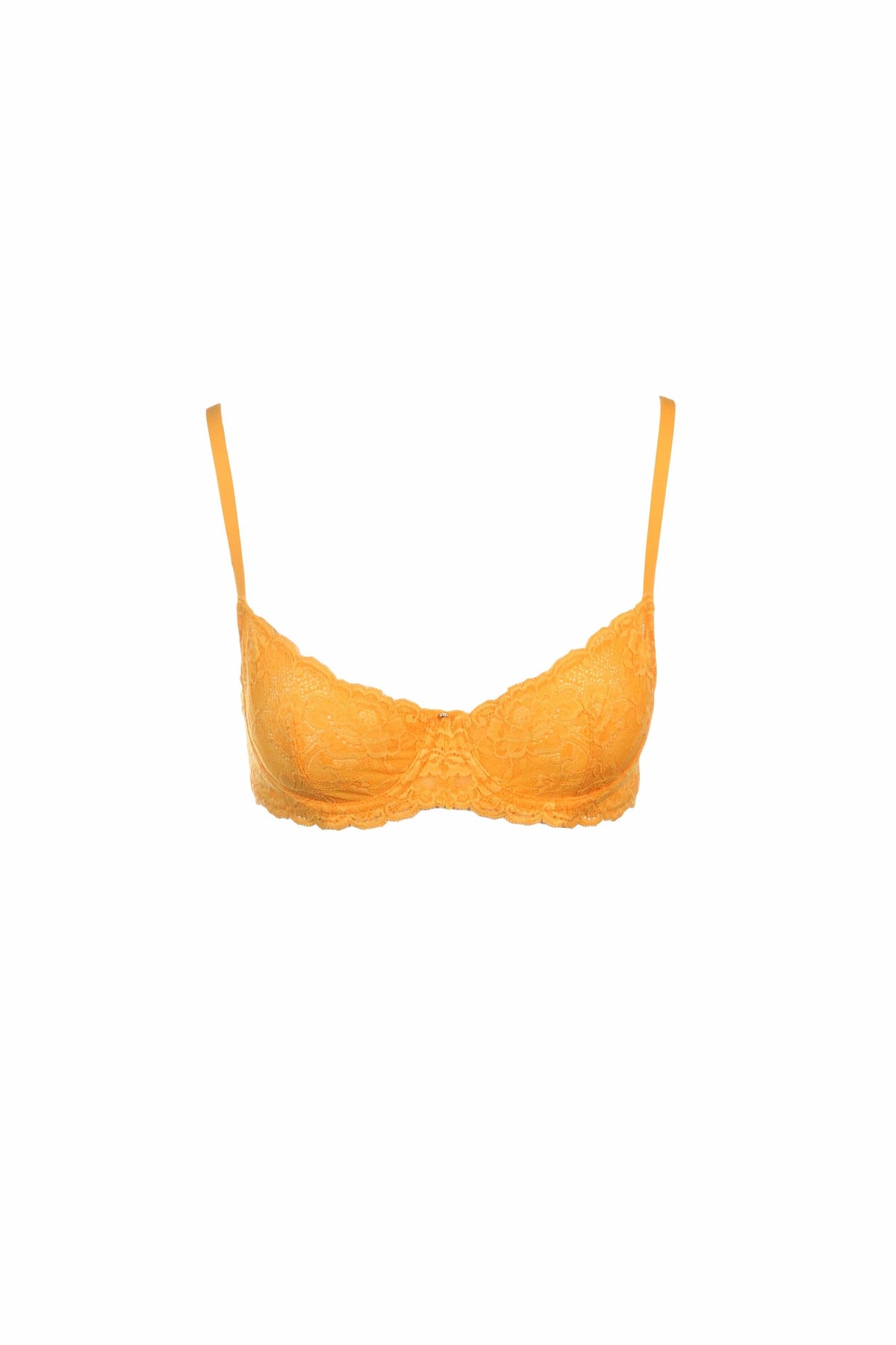 Montelle Lingerie Flirt Demi Lace Bra- Mango