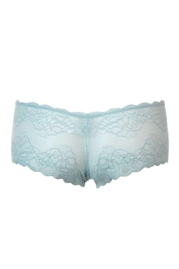 Montelle Lingerie Lace Cheeky Panty- Skylight