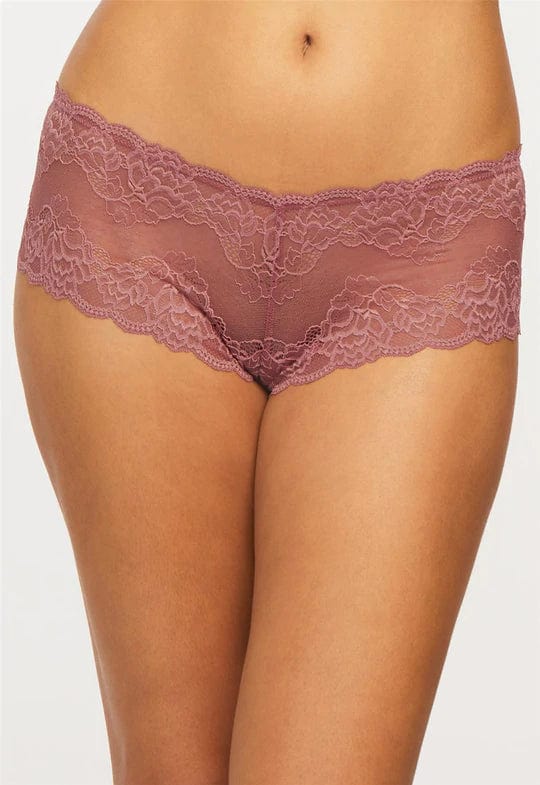 Montelle Lingerie Mesa Rose / S Lace Cheeky Panty- Mesa Rose