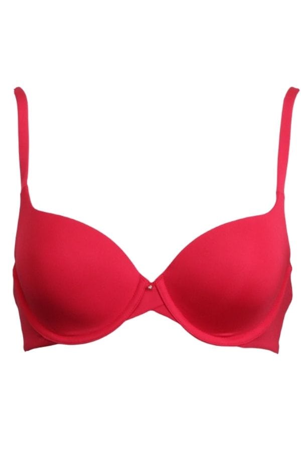 Montelle Lingerie Pure Demi Cup T-Shirt Bra- Raspberry