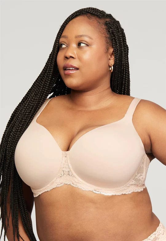 Pure Plus Full Coverage T-Shirt Bra- Champagne - Chérie Amour