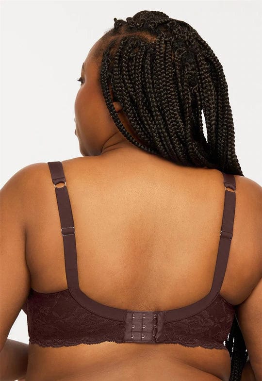 Montelle Lingerie Pure Plus Full Coverage T-Shirt Bra- Cocoa