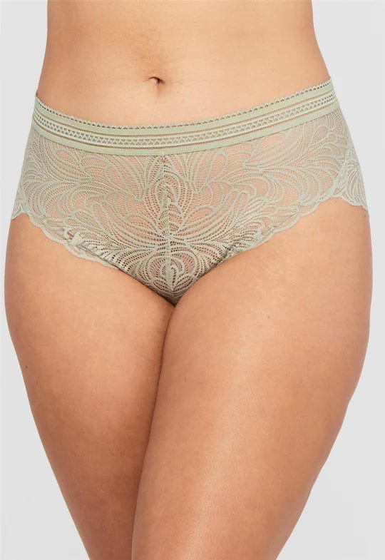 Montelle Underwear London Fog High Waist Panty- Sage