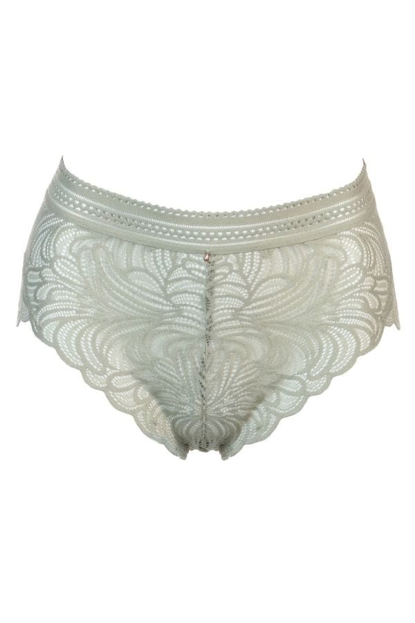 Montelle Underwear London Fog High Waist Panty- Sage