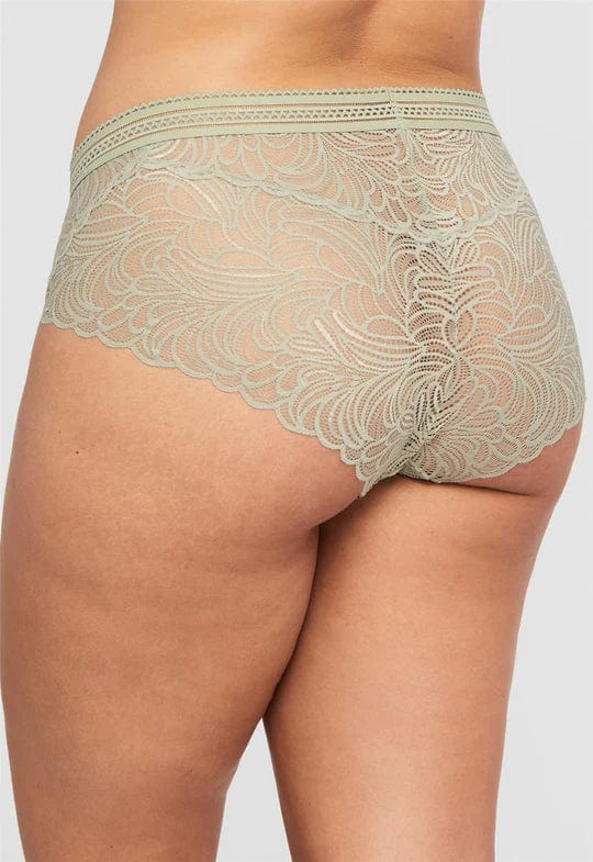 Montelle Underwear Sage / M London Fog High Waist Panty- Sage