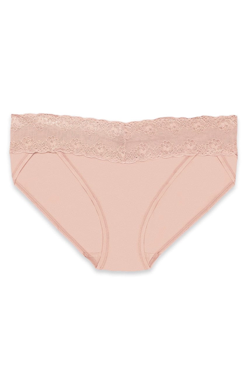 Natori Bikini Rose Beige / O/S Bliss Perfection One Size V-Kini- Rose Beige