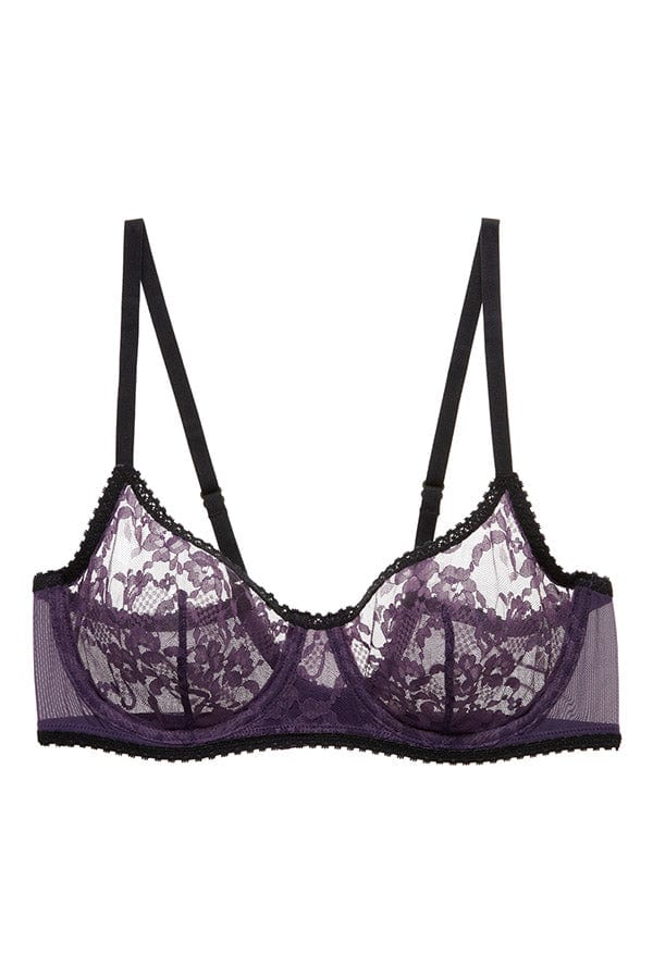 Natori Bras Imperial Unlined Balconette Underwire Bra- Blackberry