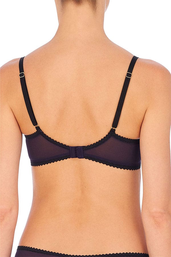 Natori Bras Imperial Unlined Balconette Underwire Bra- Blackberry