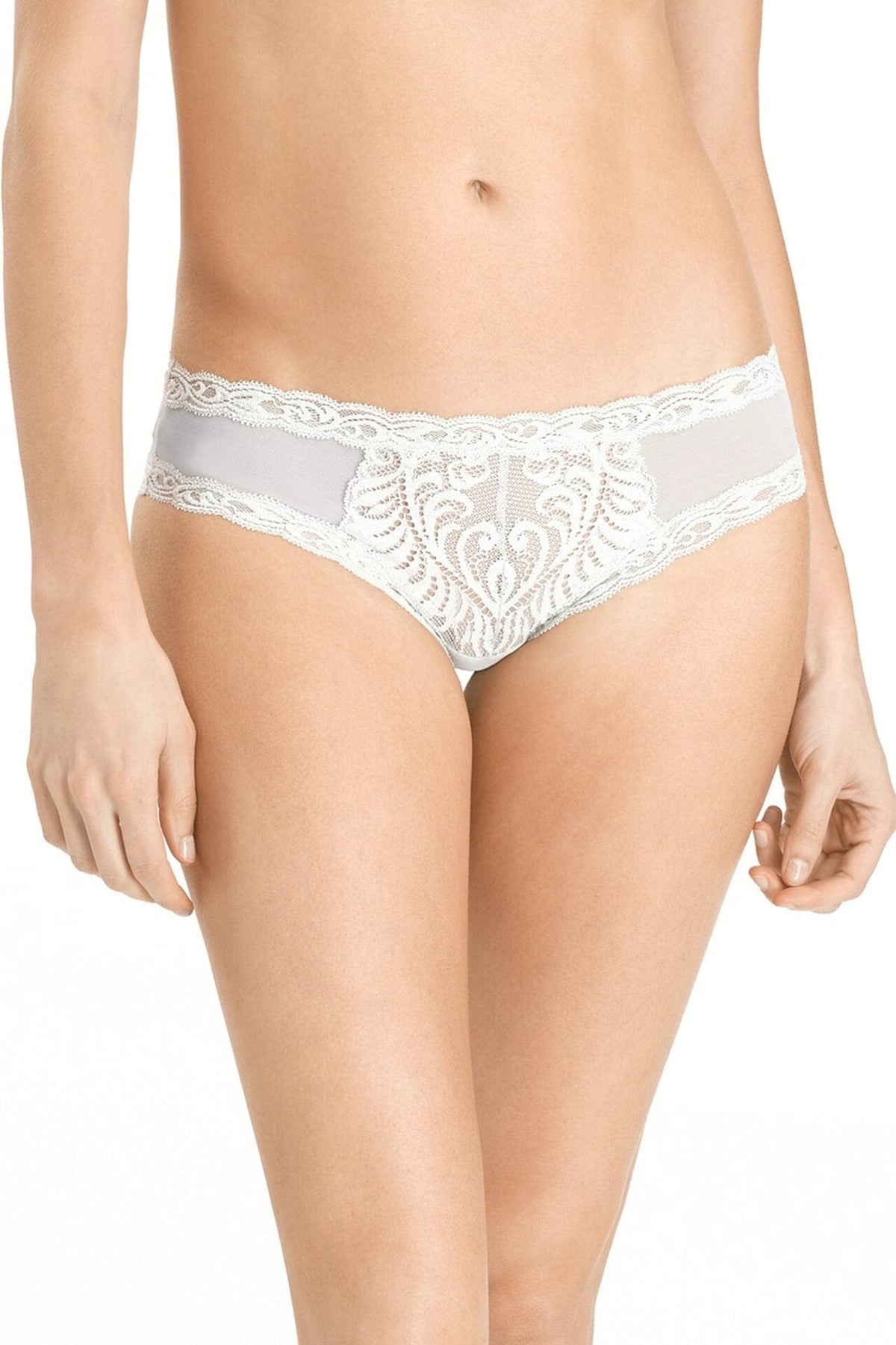 Natori Briefs White / S Feathers Hipster - White