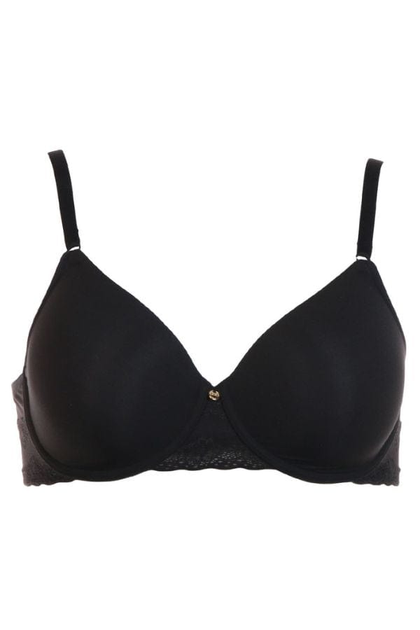 Natori T-shirt Bliss Perfection Contour Underwire Bra - Black