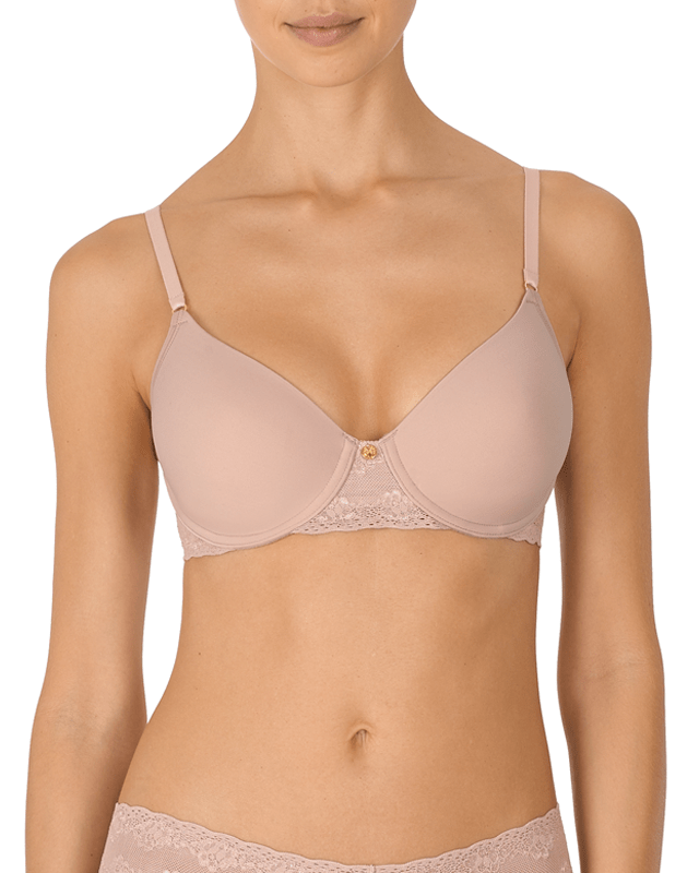 Natori T-shirt Rose Beige / 34 B Bliss Perfection Contour Underwire Bra - Rose Beige