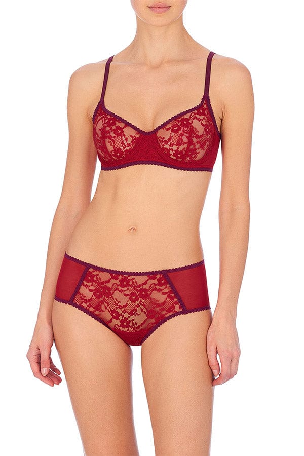 Natori Underwear Imperial Girl Brief- Strawberry