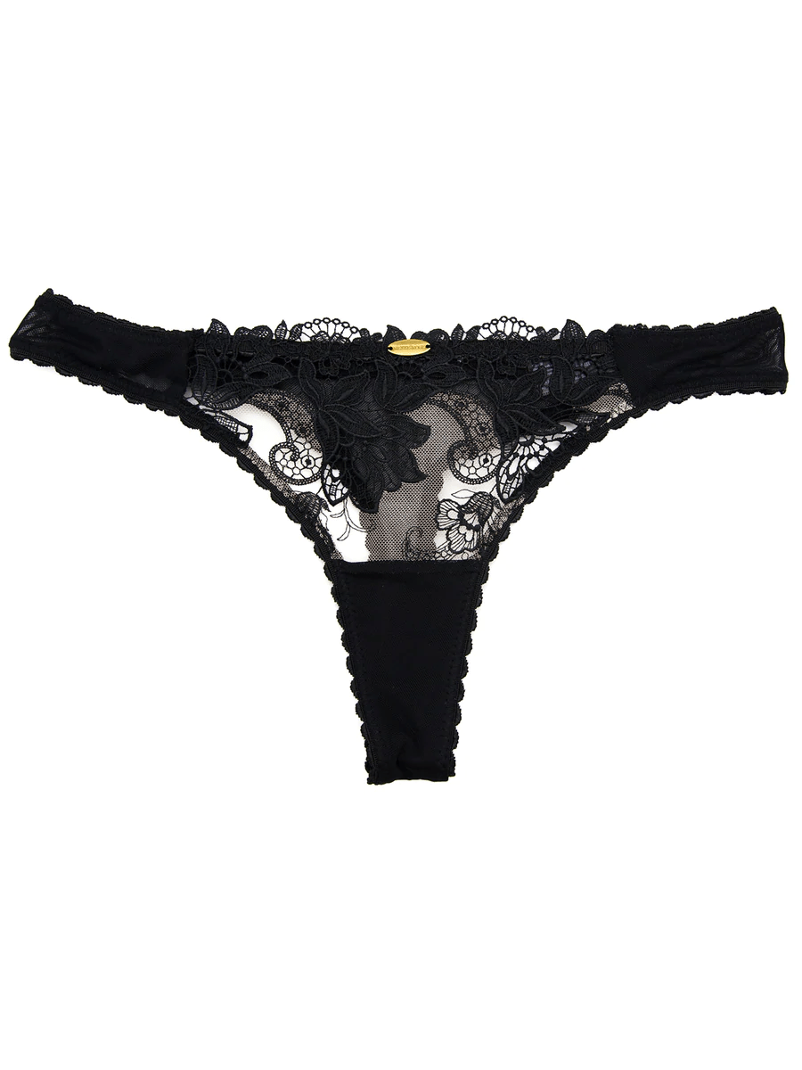 Nette Rose Lingerie Black / S Malika Thong