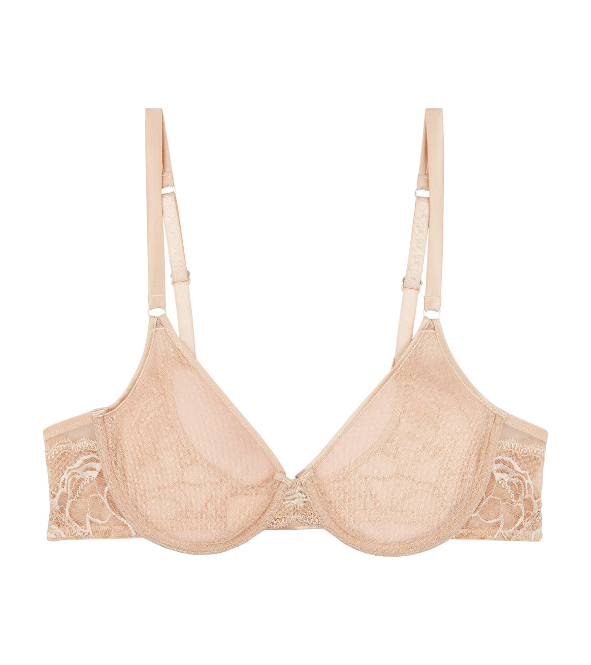 Noelle Wolfe T-shirt Sand / 34 B Soul Lace T-Shirt Bra