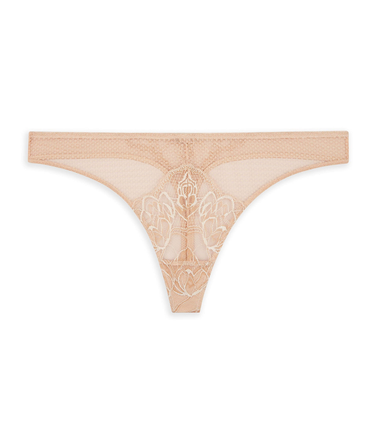 Noelle Wolfe Thongs Nude / XS Soul Lace Thong