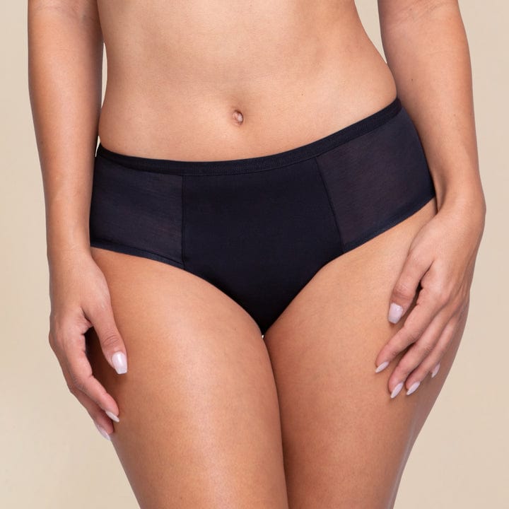 Proof Briefs Leak Proof Mesh Hipster - Black (Heavy)