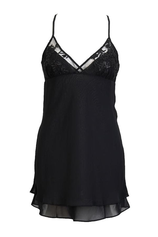 Charming Chemise- Black