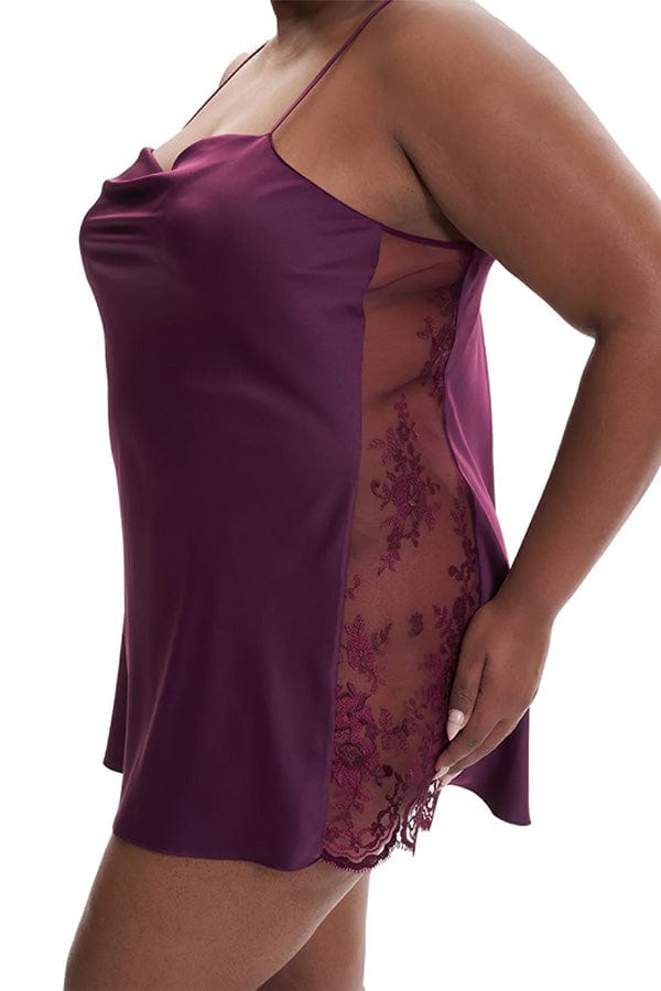 Rya Collection Chemise Darling Chemise - Aubergine