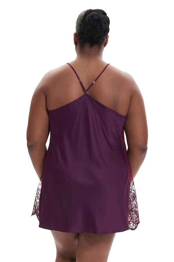 Rya Collection Chemise Darling Chemise - Aubergine